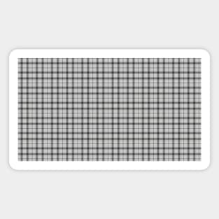 Black and Gray Plaids 001#003 Magnet
